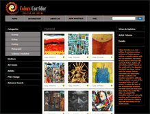 Tablet Screenshot of colorscorridor.com